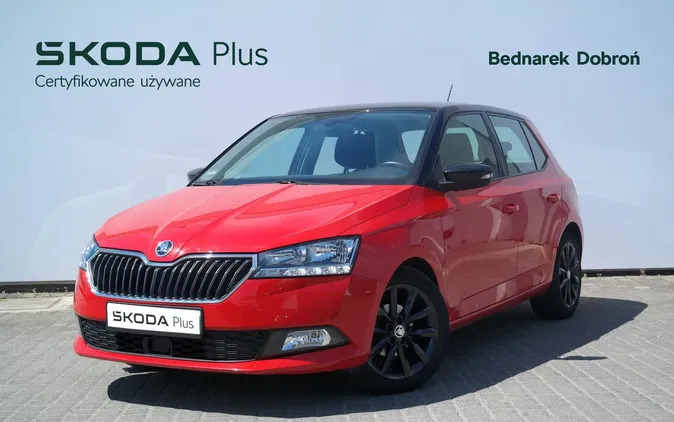 samochody osobowe Skoda Fabia cena 57900 przebieg: 53799, rok produkcji 2019 z Krapkowice